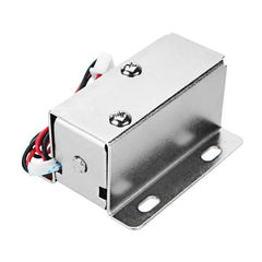 12V DC 0.8A Electric Lock Assembly Solenoid Cylindrical Cabinet Door Drawer