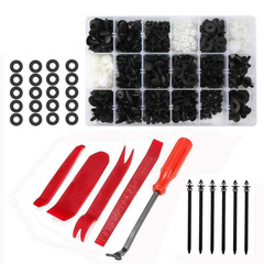 446Pcs Car Buckle Clips Bumper Fasteners Kit Retainer Set