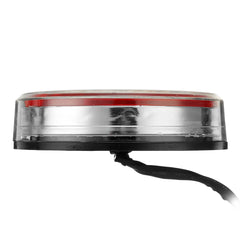 24V LED Hamburger Rear Neon Tail Lights For Truck Lorry Van Caravan Bus Camper