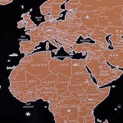 Scratch Off World Map Interactive Vacation Poster World Travel Maps For Home Office Decoration