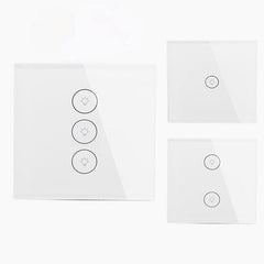 Switch Tuya Smart Home Wireless Remote Control 86 Type Wall Touch 1-2-3 Way Switch