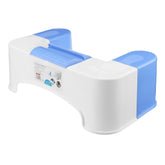 Anti-slip Toilet Toot Stool Crouch Hole Folding Phone Holder Design Bathroom Toilet Accessory