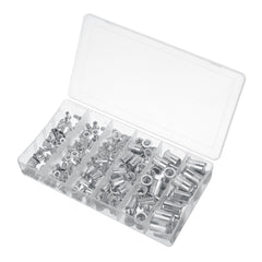 190Pcs M3-M10 Rivnut Riveter Rivet Nut Nutserts Guns Riveting Assortment Tool Kit Nutsert