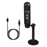 USB Microphone With Bluetooth Function Audio Condenser for Live Streaming Computer Recording Online Teaching Desktop Mic