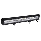 10-30V 23inch Tri-row LED Work Light Bar Combo + Bumper License Plate Mount With Wire Bracket
