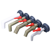 Plastic Tank Adapter Garden Hose Faucet Connector Water Replacement Fitting 1/2" 3/4" 1" Style B