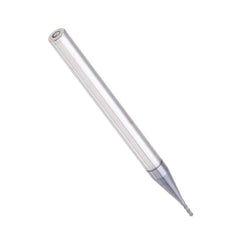 10pcs 1mm HRC55 TiAlN 2 Flutes End Mill Cutter Tungsten Carbide Milling Cutter CNC Tool