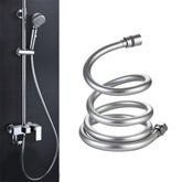 1.5/2/3M 1/2'' PVC Smooth High Pressure Water Shower Hose 360 Degree Swivel Long Hose for Bath Handheld Shower Head