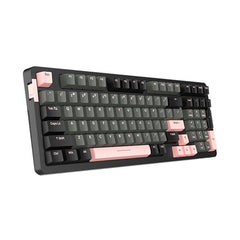Customized Mechanical Gaming Keyboard 97 Keys Wired Type-C PBT Keycaps Hot Swappable Gasket Structure Set RGB Backlit with Supplement Keycaps