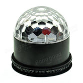 15W LED RGB Crystal Magic Ball Sunflower Stage Light Sound Actived for Chritmas Party KTV Disco
