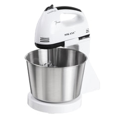 Electric Mixer Stand Mixing Bowl Cream Dough FoodEgg Blender Whisk