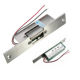 Door Electric Strike Lock Fail Safe NO Narrow-type Electronic Control 12V DC