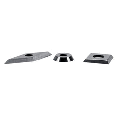 3PCS Tungsten Carbide Insert Cutter Set For Wood Turning Working Lathe Tool DIY