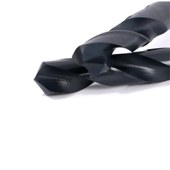 High Speed Steel Black Oxide Reduced Twist Drill Bit with 1/2 inch Shank