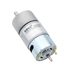 DC 12V 190rpm Gear Motor Double Shaft DC Motor