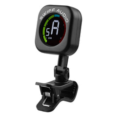 Mini Clip-On Tuner Colorful Screen 5 Tuning Modes Tuner for Ukulele Guitar Bass Violin