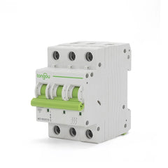 MCB Curve C Miniature Circuit Breaker 110V/220V/400V 50/60HZ 3 Poles