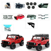 2.4G 4WD Rc Car Crawler Monster Truck Without ESC Transmitter Receiver Battery