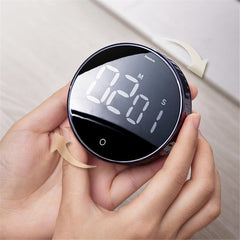 LCD Display Magnetic Digital Timers Mechanical Cooking Alarm Clock From Ecological Chain