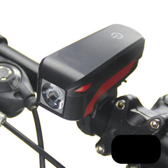 Bicycle Headlight Electronic Bell Siren Alert Trumpet USB Charge 140DB