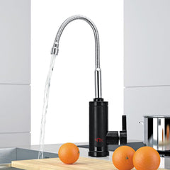 3KW Instant Hot Water Tap Electric Faucet Heater Kitchen Temperature Display