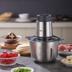Speeds 300W 2L Capacity Meat Grinder Electric Stainless Steel blender Stir Vegetables Household Mincer Food Processor from Ecological Chain