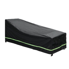 Lounge Chair Cover Furniture Cover Waterproof Dustproof Table Chair Protector with Handles Reflective Tape Strip Windproof Buckles