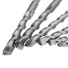 6Pcs 6 to 16mm Electric Hammer Drill Bit Set 160mm Carbide Tip SDS Plus Shank Concrete Bits