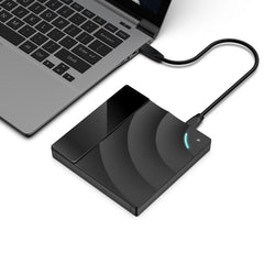 External Blu-Ray DVD Drive 3D 4K Player USB3.0 Type-C Ports Optical Drives for WIN/MAC