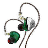 Wired Earphone 1DD 1BA In Ear Earphone DJ Monitor Running Sport Earplug Replaceable Filter Headset With Mic