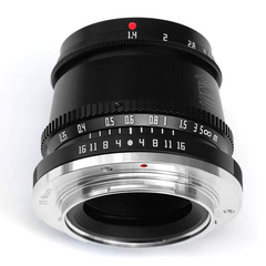 35mm F1.4 APS-C Manual Focus Lens for Sony E Mount/Fujifilm M4/3 Mount Cameras A9 A7III A6600 A6400 X-T4 X-T3 X-T30