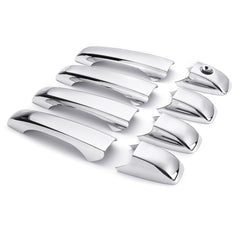8pcs Set ABS Chrome 4 Door Handle Covers For Chrysler Dodge Jeep