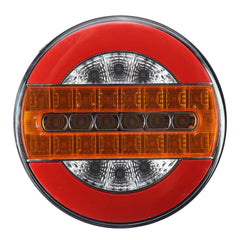 12-24V LED Hamburger Rear Tail Lights Reversing Lamp Stoplight For Truck Lorry Van Caravan Bus Camper