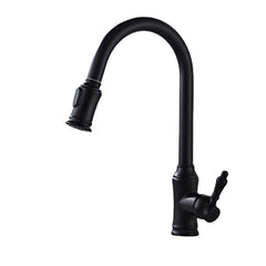 Brass Pull Out And Splash Proof Faucet Hot Cold Mixing Dual Mode Kitchen Sink Wash Basin Tap