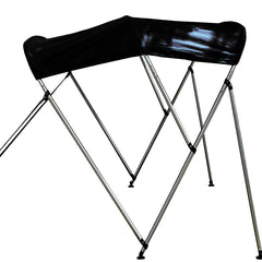 3 Bow Bimini Top Replacement Canvas Cover Boot Cover W/Rear Poles UV Resistant