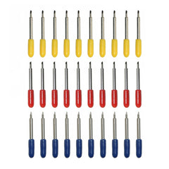 41Pcs Tungsten Steel Blade and Vinyl Cricut Cutting Plotter Holder Carbide Film Cutter 30 45 60 Dergree