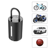 150PSI Bike Pump Smart Adjustable LCD Digital Tire Pressure Electric Inflator Pump for Bike Motorcycle Car Football with 3 Gear Flashlight