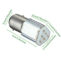 12V Red Four COB LED Brake Turn Signal Rear Light Car Bulb Lamp