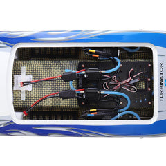 2.4G RC Boat Double Brushless Motor 120A ESC without Battery Servo Transmitter Charger