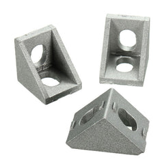 Aluminum Angle Corner Joint 20x20mm Right Angle Bracket Furniture Fittings 10pcs