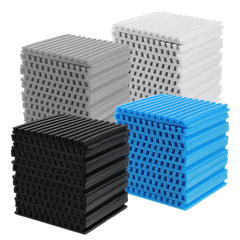 12Pack Sound-Absorbing Cotton Soundproof Foam Panels Noise Dampening Sponge
