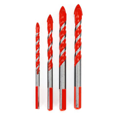 Multi-purpose Ceramic Wall Drill Bit Set Anti-skid Triangle Shank Hole Opener for Concrete Wood Iron Copper