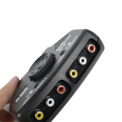 AV-2 Way Switch Selector for Audio Cable Video AV RCA Box Splitter XBox PS2