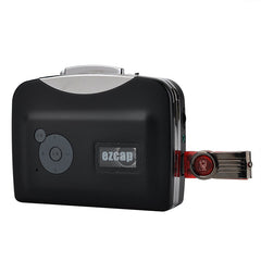 High-fidelity Stereo Cassette Tape Player USB Converter to MP3 Recording Music Into Flash Drive Adapter