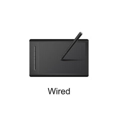 Graphic Tablet 8192 Pressure Sensing 230 Point/Sec 5080 Resolution Reading Rechargable Bluetooth Wired Compatible with Phone/PC/Laptop/Tablet