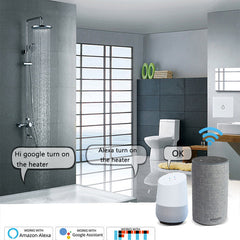 Smart Timing US Wi-Fi Water Heater Switch Mobile Phone Wireless Remote Voice Control Works with Amazon Alexa Google Home