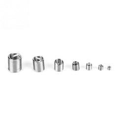 116Pcs Self-tapping Thread Slotted Sheath and Wire Threaded Jacket Combination Thread Repair Assortment Kit M3-M12