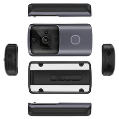 720P 166 Wide View Two-way Audio Smart WIFI Video Doorbell Smart Home PIR Alarm Monitor