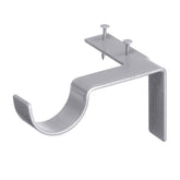 2 Pairs Hang Curtain Rod Holders Bracket Into Window Frame Brackets