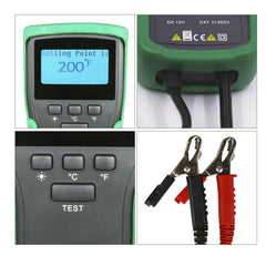 Brake Fluid Boiling Point Tester Antifreeze Point Automotive Car Brake System Diagnostic Scanner Tool 12V
